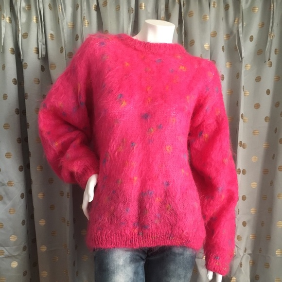 Quills Woolen Market Pink Sweater